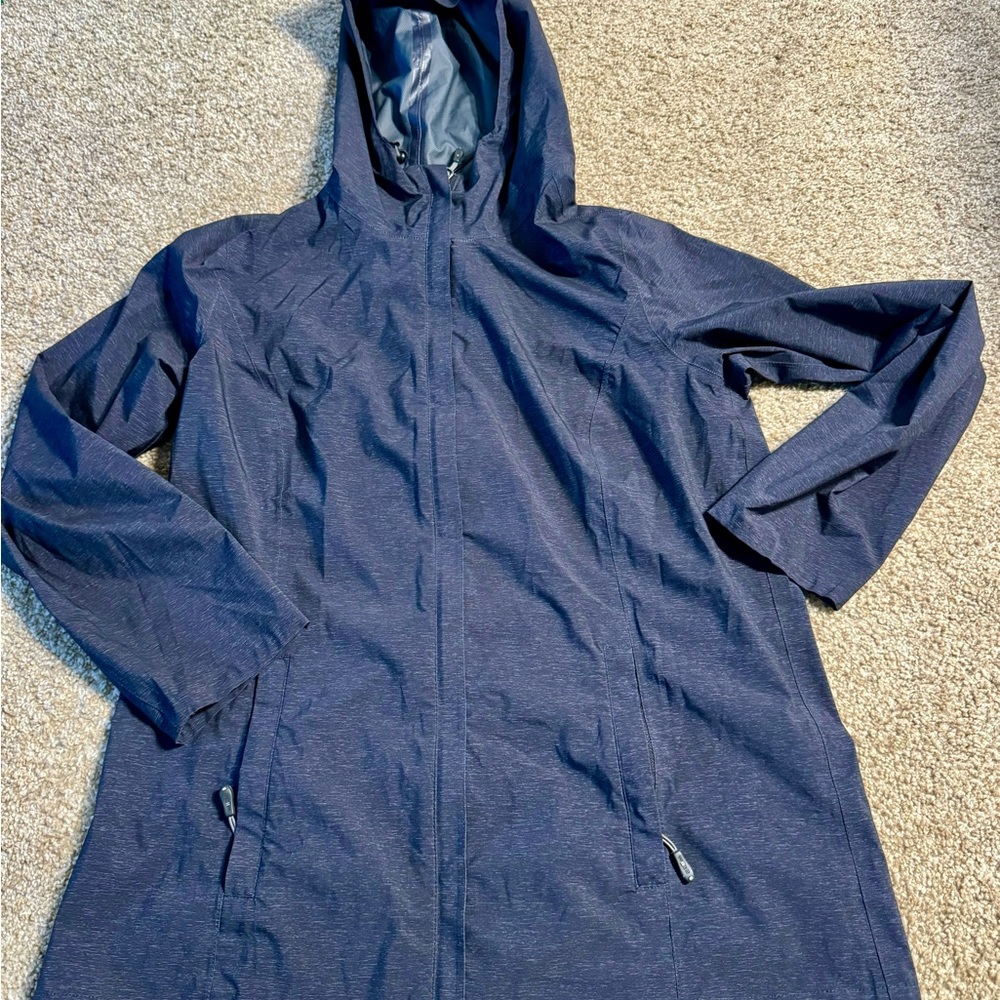 32 Degrees Cool Womens Performance Rain Jacket Black Small